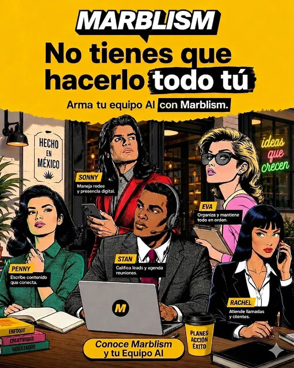 Los colaboradores de inteligencia artificial de Tu Oficina IA